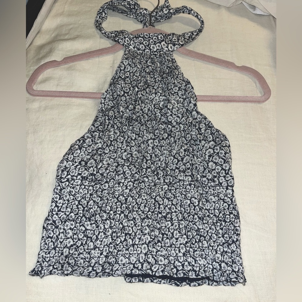 Abercrombie and Fitch floral halter top